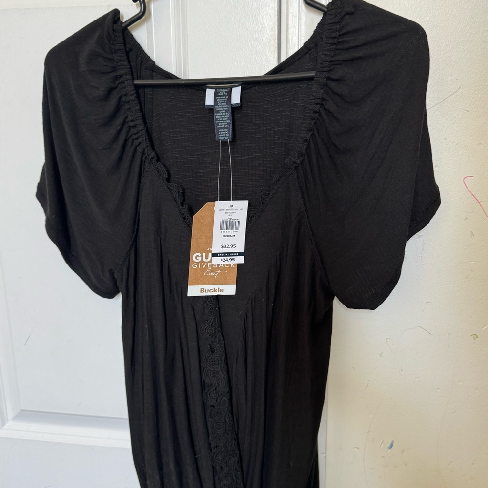 Guess Elegant Black Blouse
